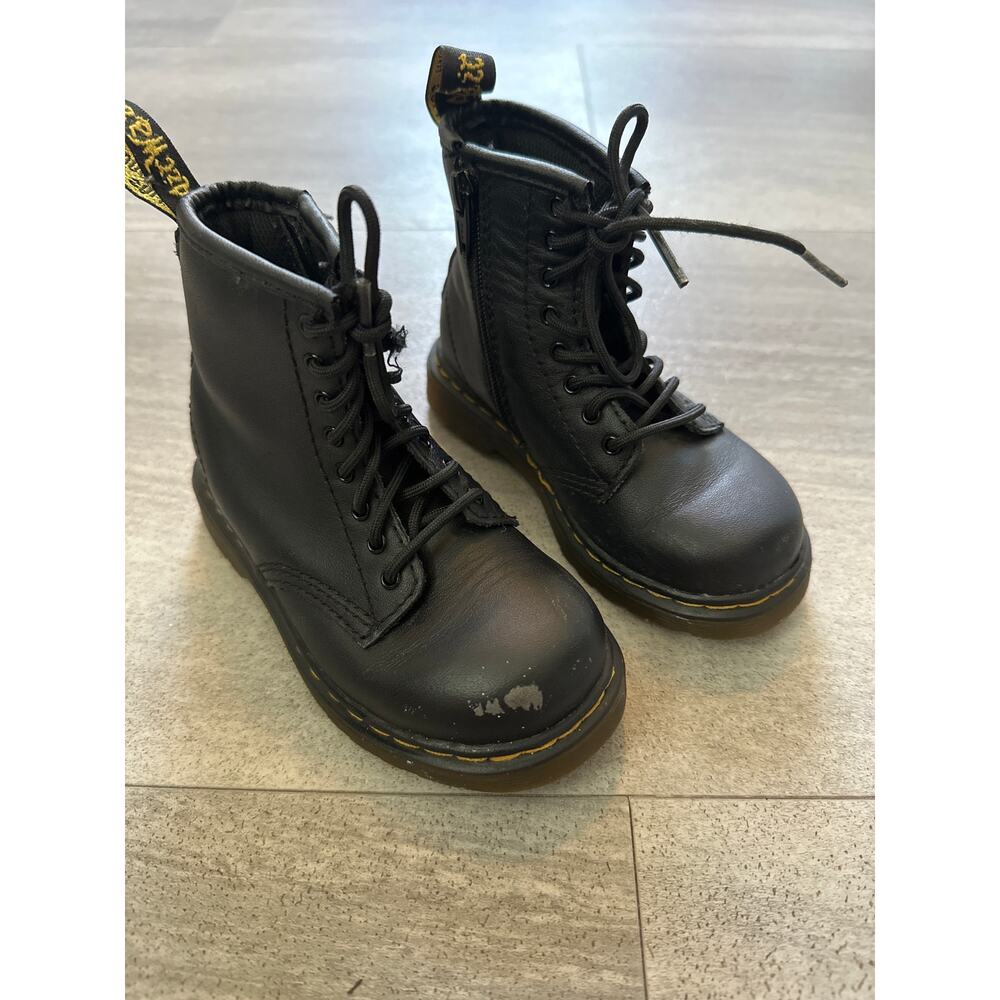 Dr. Martens Black Kids Sneakers